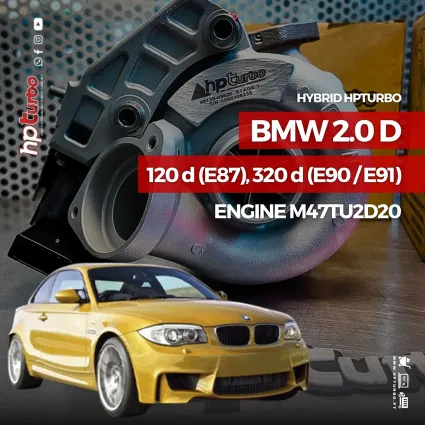 Hybrid Turbo BMW 120 D / 320 D 2.0 TF35 163HP